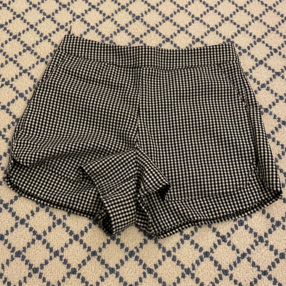 Gingham shorts from Brandy Melville